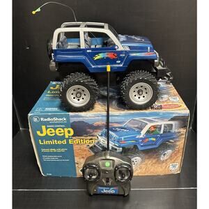 Radio Shack Limited Jeep 4x4 Radio Control RC SUV 60-4309 Tested Vintage 2002
